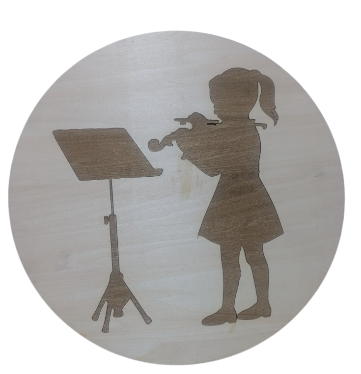 Girl with Fiddle